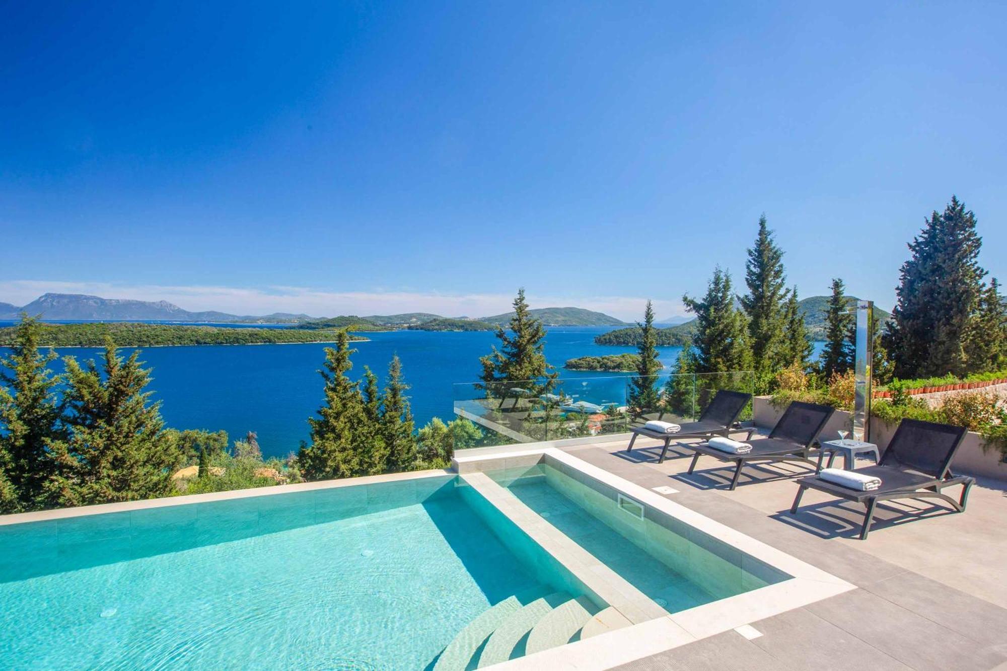 Villa Ino Lefkas Nydri  Bagian luar foto