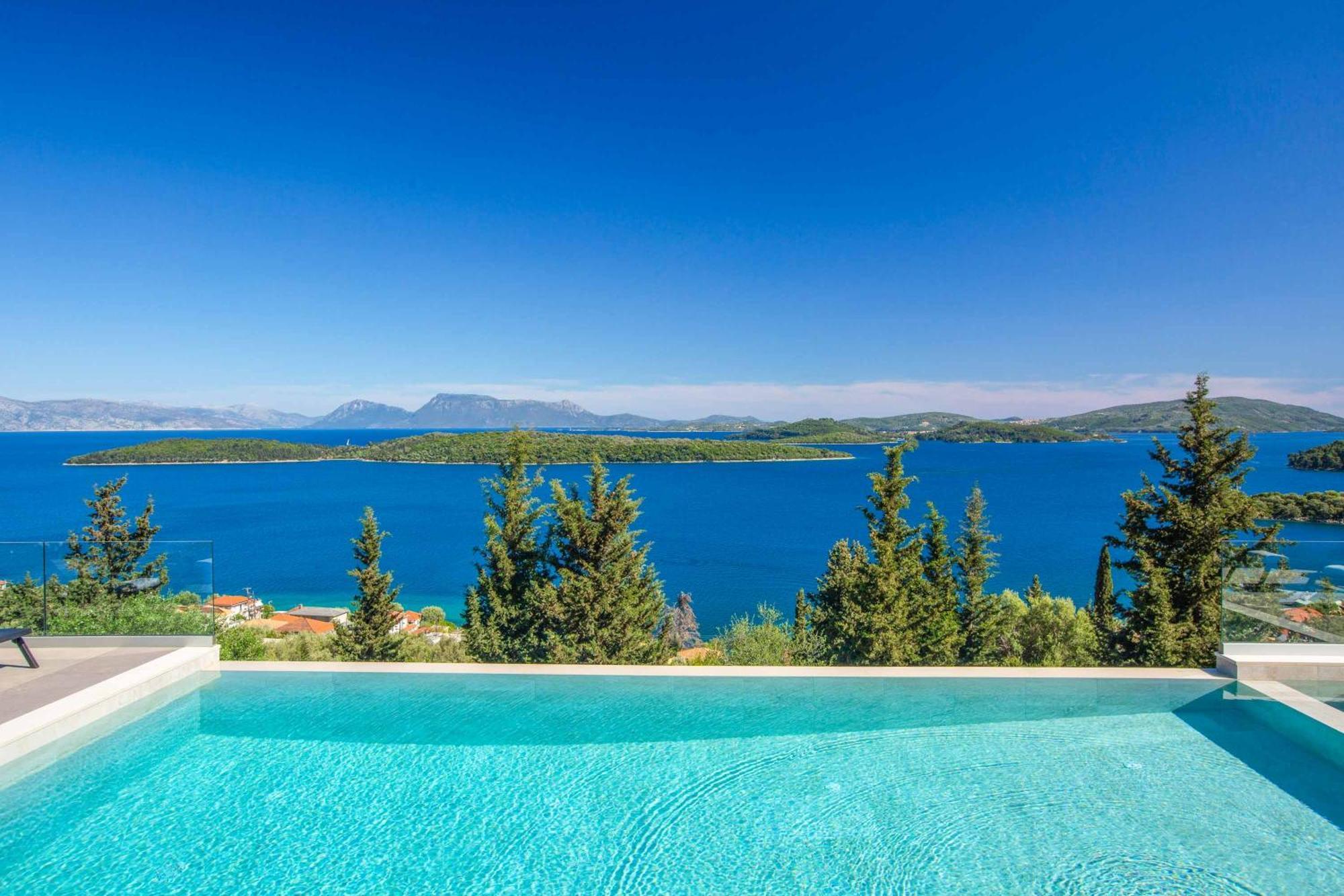 Villa Ino Lefkas Nydri  Bagian luar foto