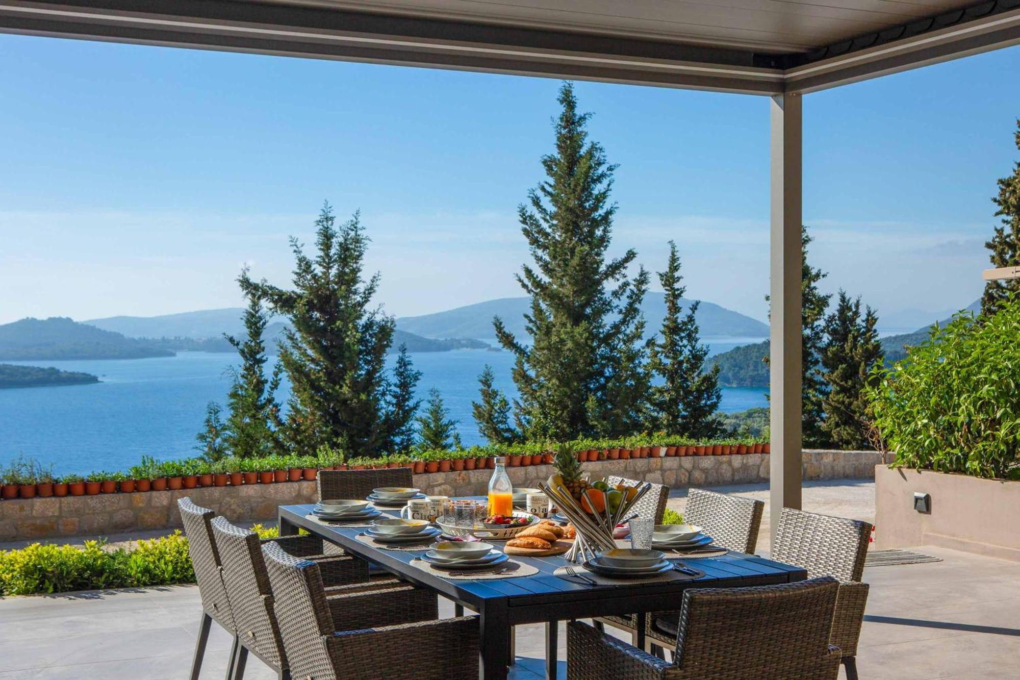 Villa Ino Lefkas Nydri  Bagian luar foto