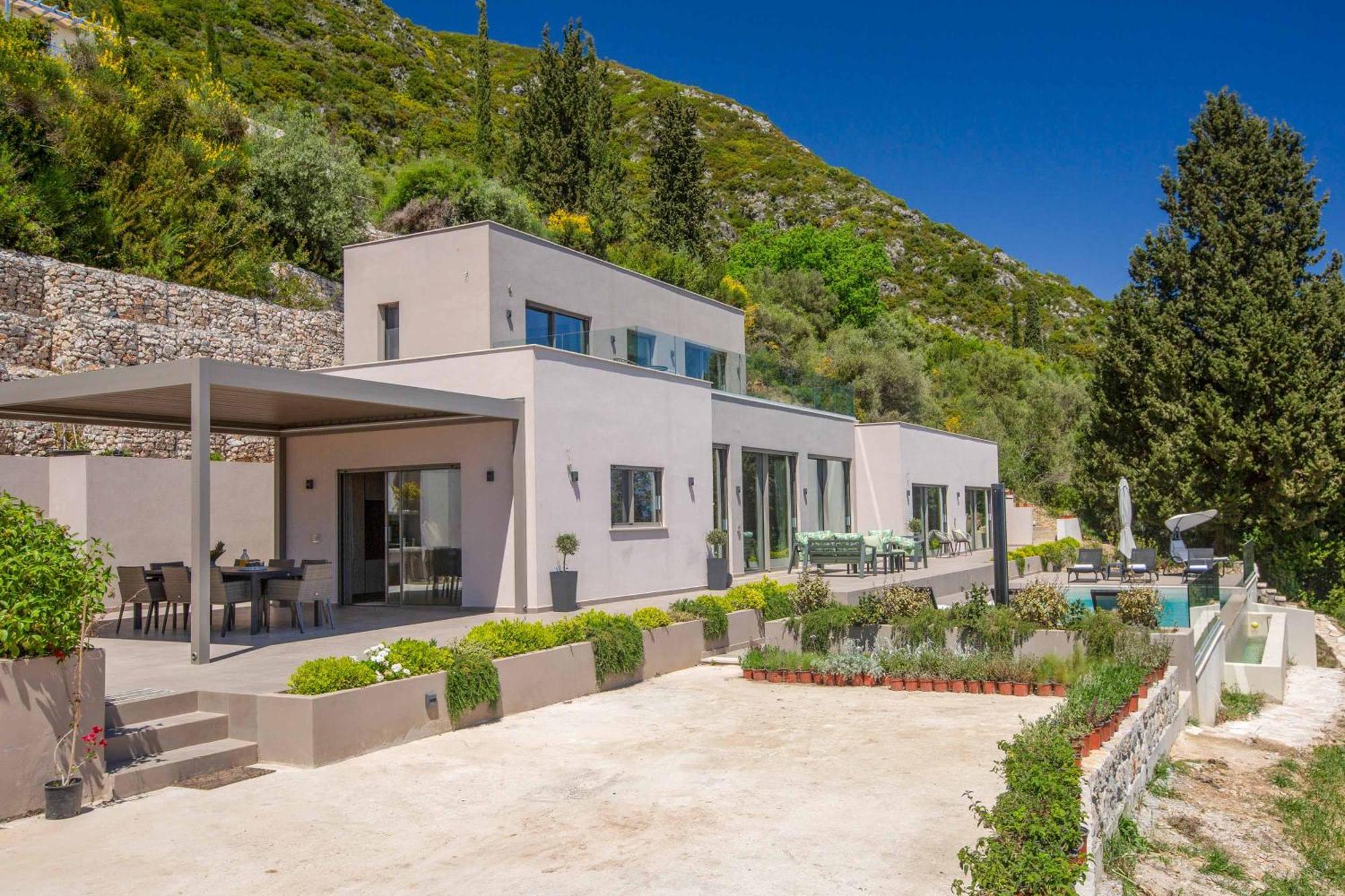 Villa Ino Lefkas Nydri  Bagian luar foto