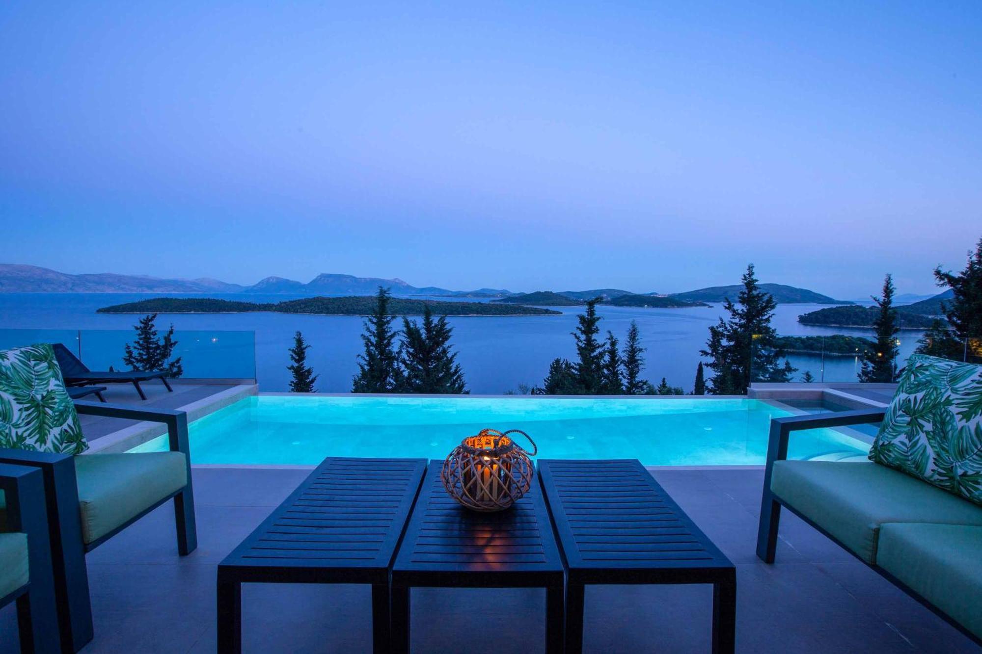 Villa Ino Lefkas Nydri  Bagian luar foto