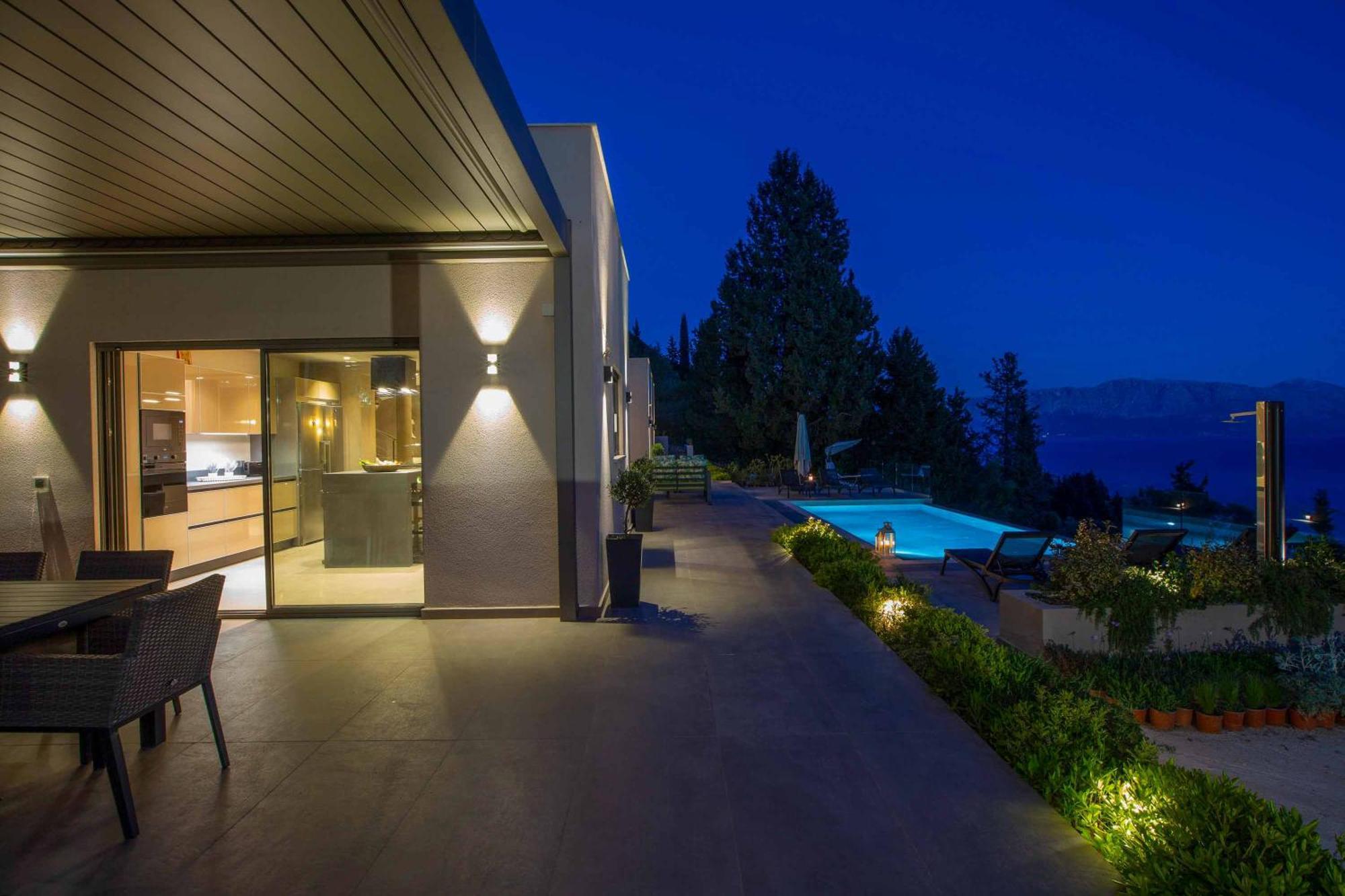 Villa Ino Lefkas Nydri  Bagian luar foto