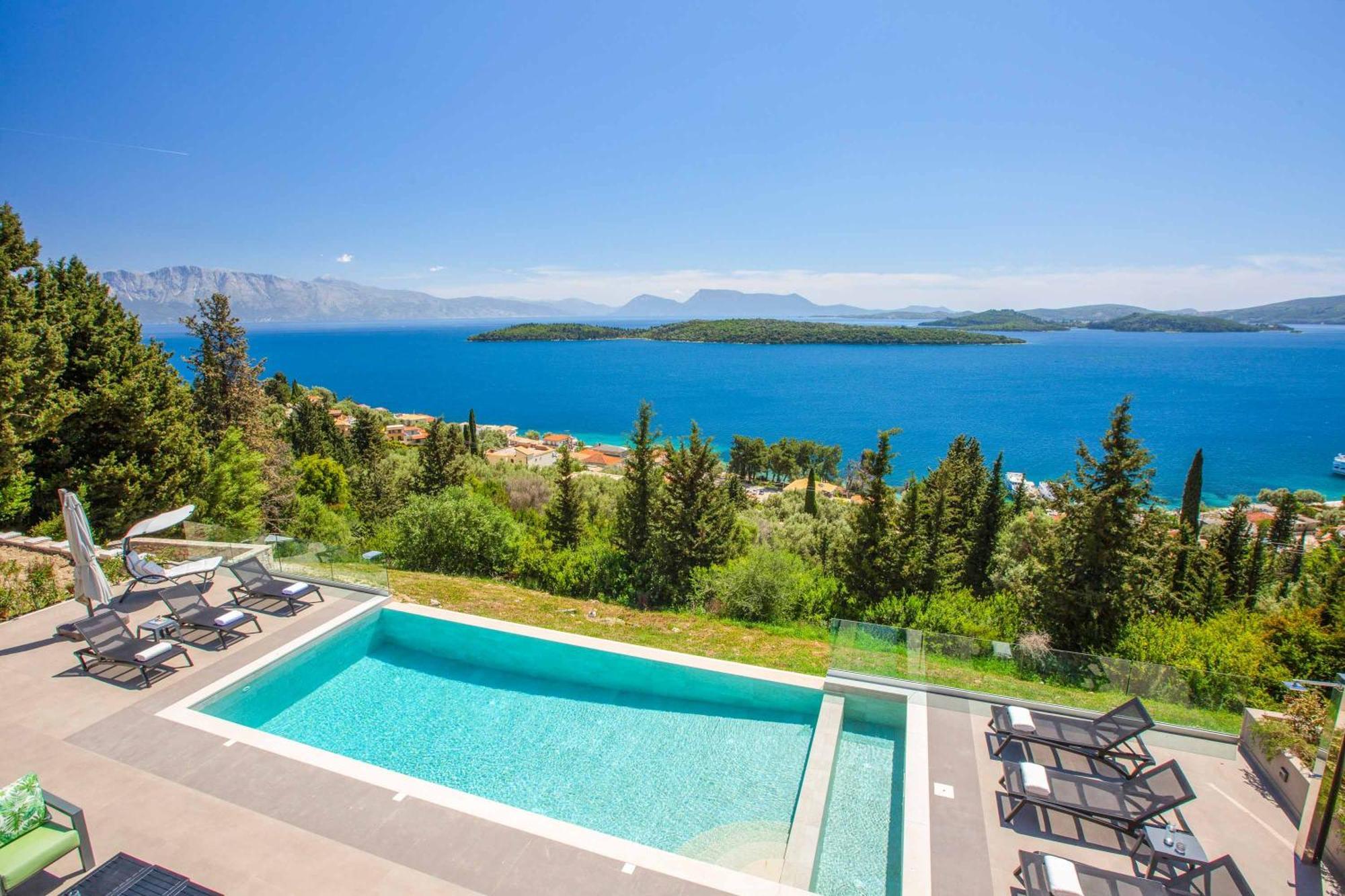 Villa Ino Lefkas Nydri  Bagian luar foto